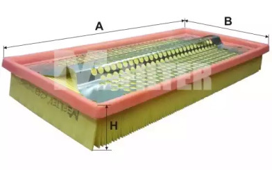 K249 MFILTER Фильтр воздушный S420/500 W140 M119